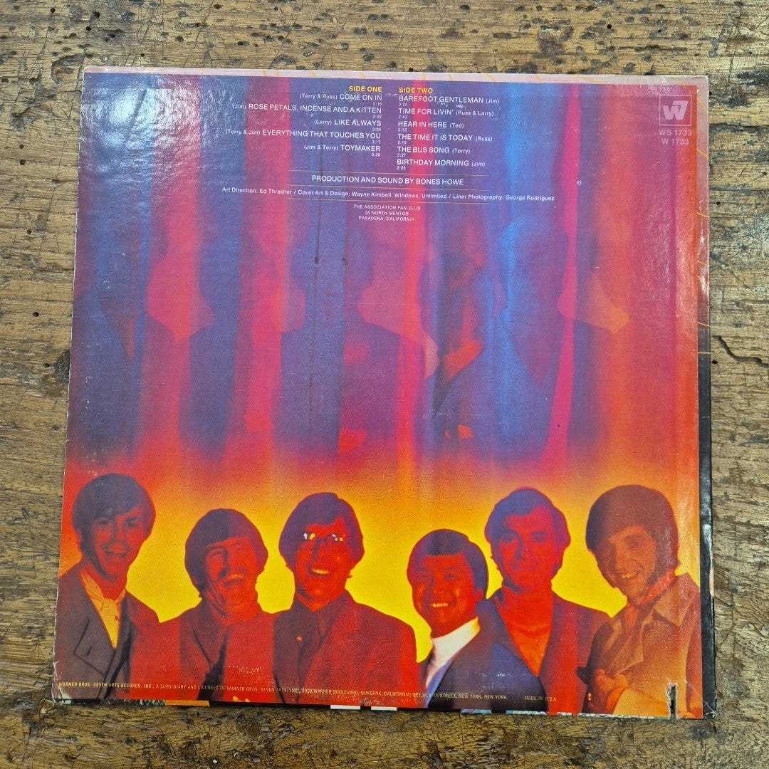 LP The Association - Birthday WS 1733 Made In USA Musica Rock Vinile