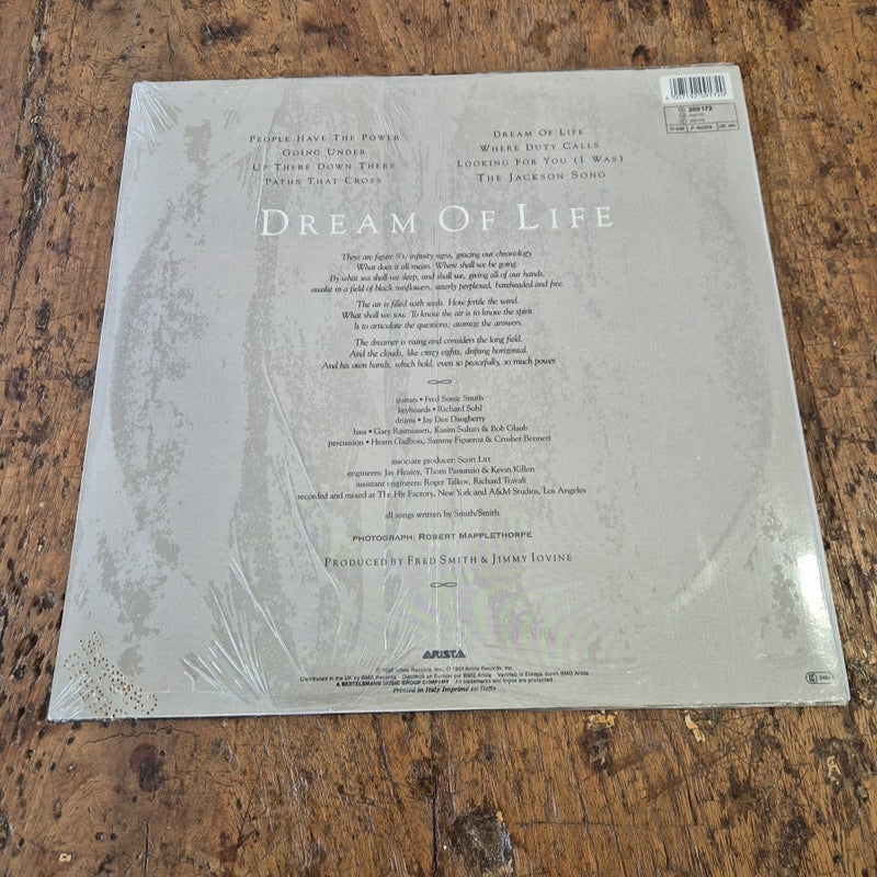LP SIGILLATO Patti Smith - Dream Of Life 209 171 Italy 1988 Musica Pop Rock 12