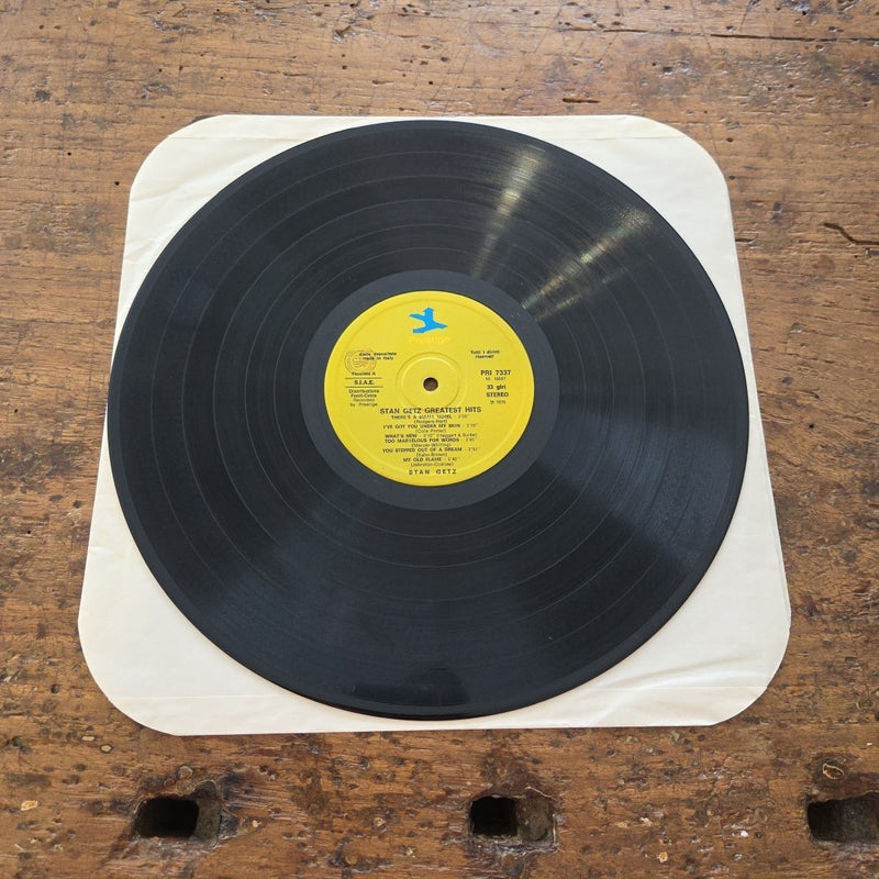 LP Stan Getz - Greatest Hits PRI 7337 1976 Jazz Vinile Made In Italy