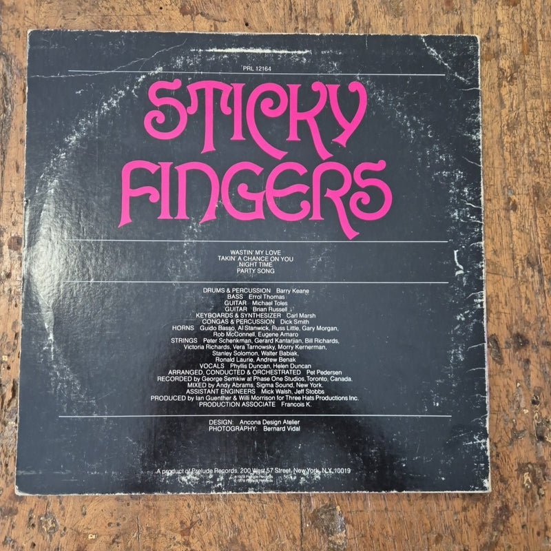 LP Sticky Fingers - PRL 12164 AS 1978 Musica Rock Vinile 12