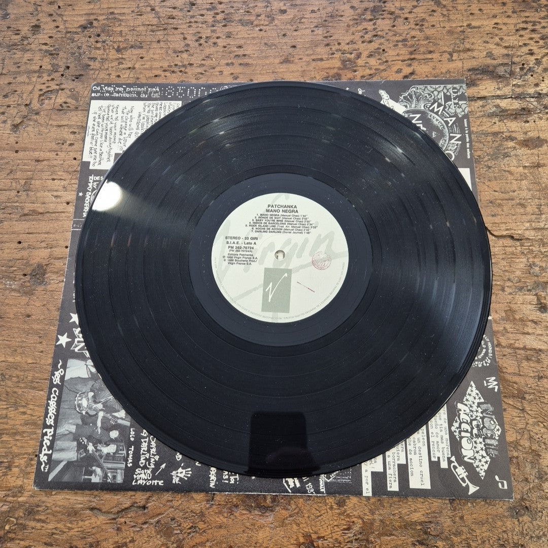 LP La Mano Negra - Patchanka PM262 70724 Made In Italy Musica Rock Vinile