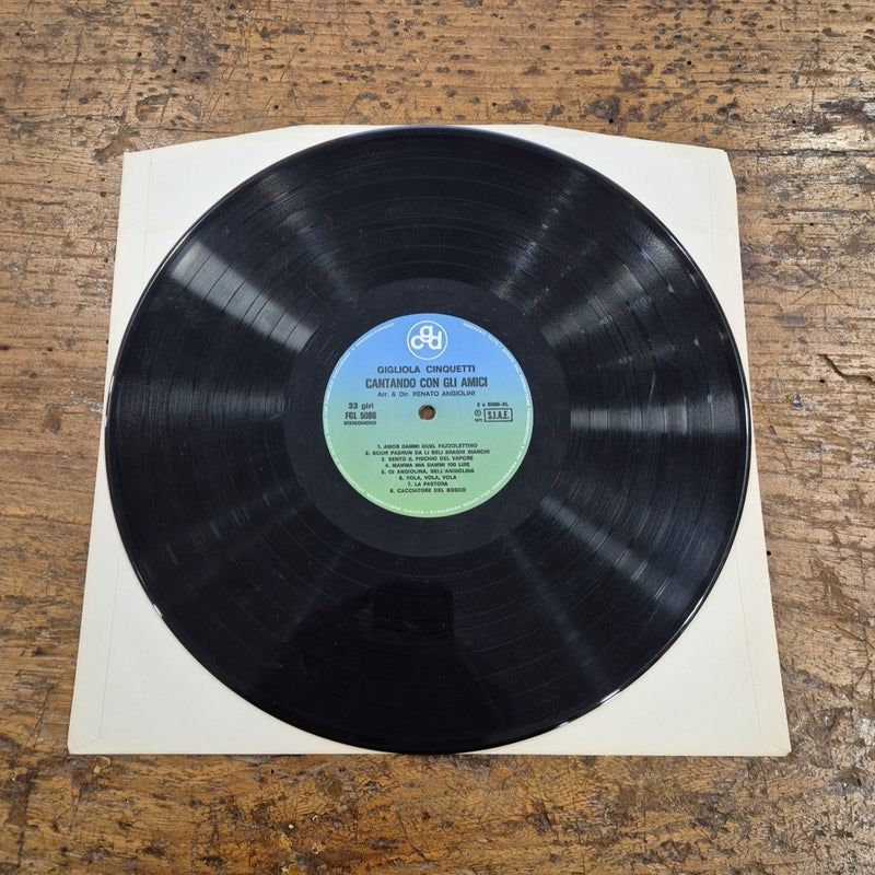 LP Gigliola Cinquetti Cantando Con Gli Amici FGL 5086 Musica Italiana Vinile 12
