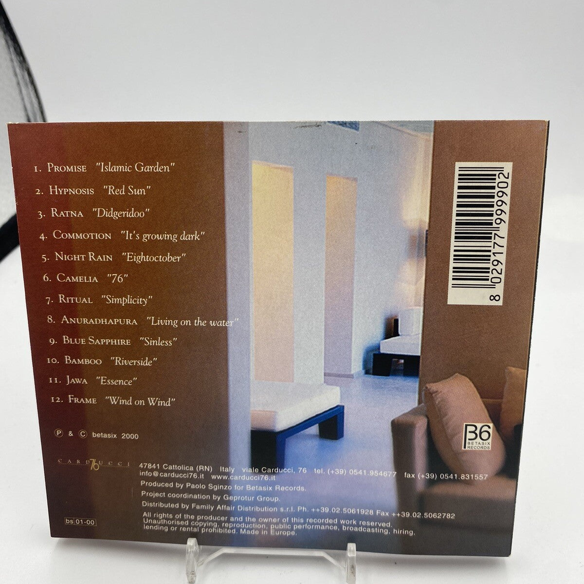 CD Various Carducci Volume 1 - 76 Ambient Elettronica