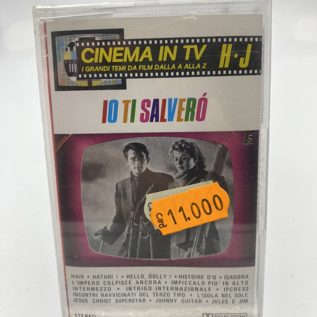 MUSICASSETTA Tape SS Various - Io Ti Salveró Cinema In Tv Italy