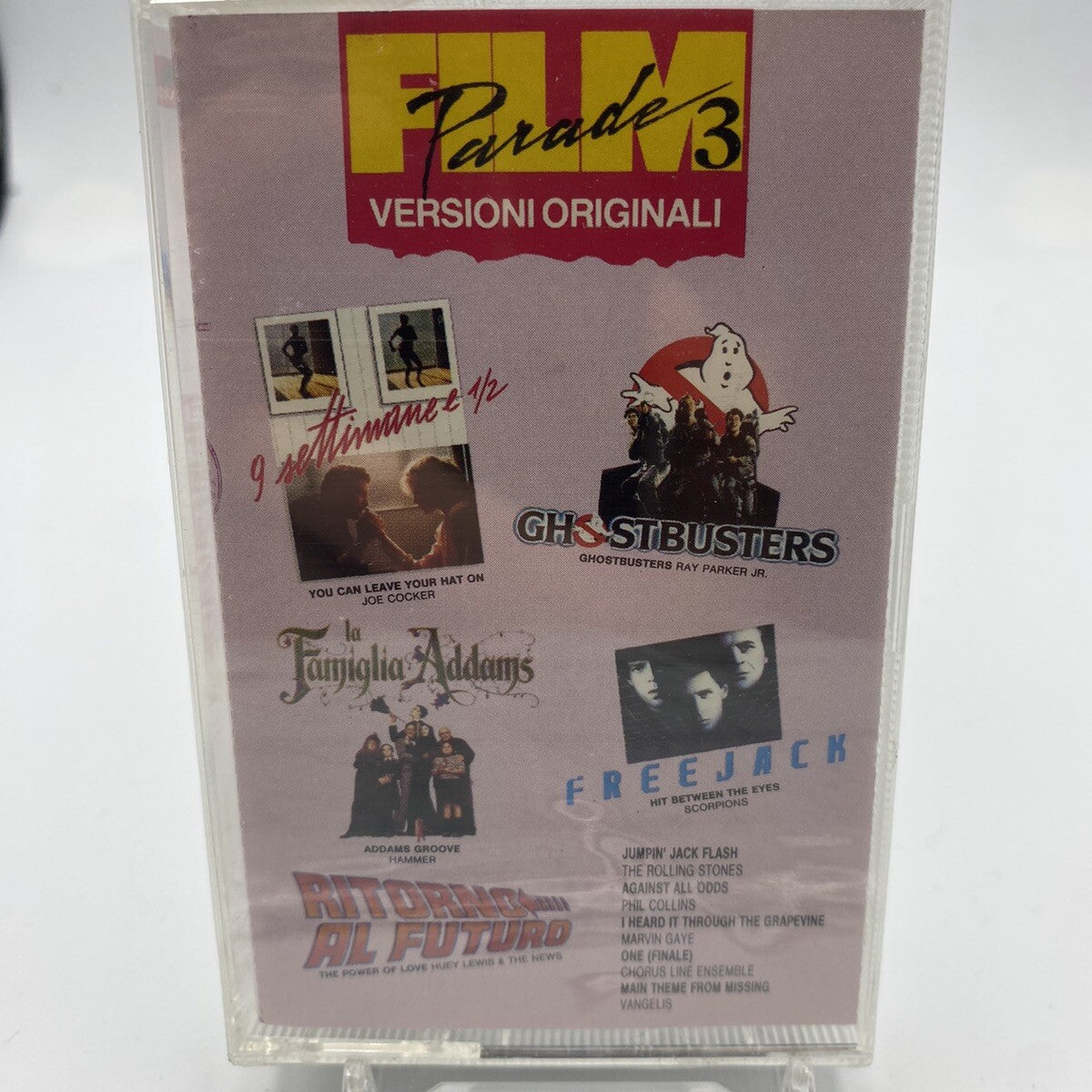 MUSICASSETTA Tape SS Various – Film Parade 3 Italy 1992 Stage E Screen