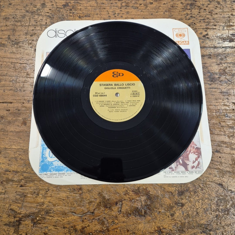 LP Gigliola Cinquetti Stasera Ballo Liscio CGD 69044 Musica Italiana Vinile 12