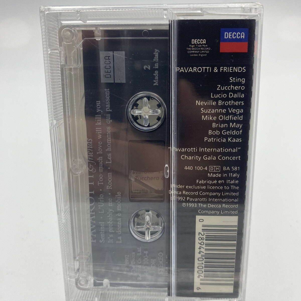MUSICASSETTA Tape SS Luciano Pavarotti – Pavarotti E Friends Classica