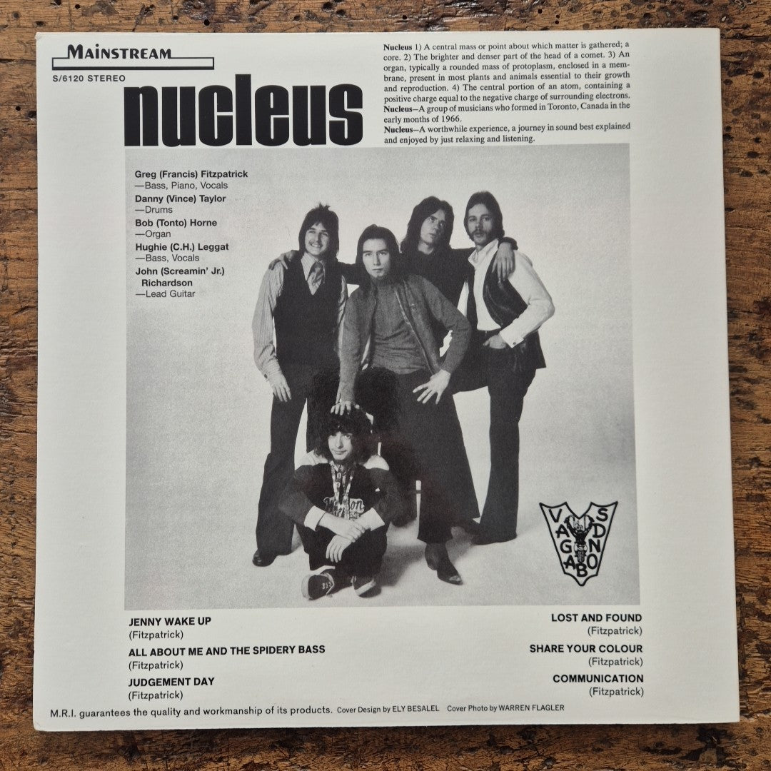 LP Nucleus S/6120 Mainstream Records Musica Vinile Psychedelic Rock