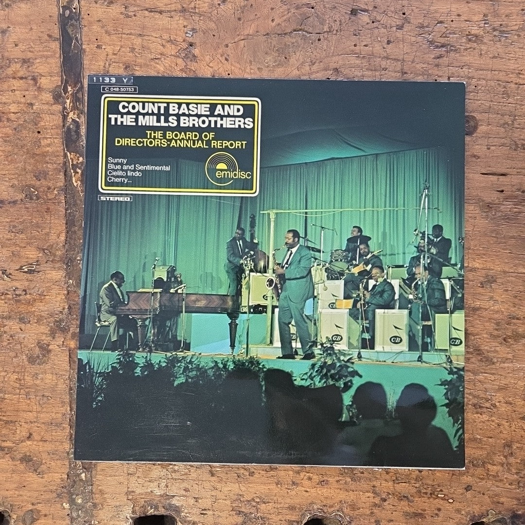 LP Count Basie - The Board Of Directors C 048-50753 Jazz Vinile 1972 Made In IT