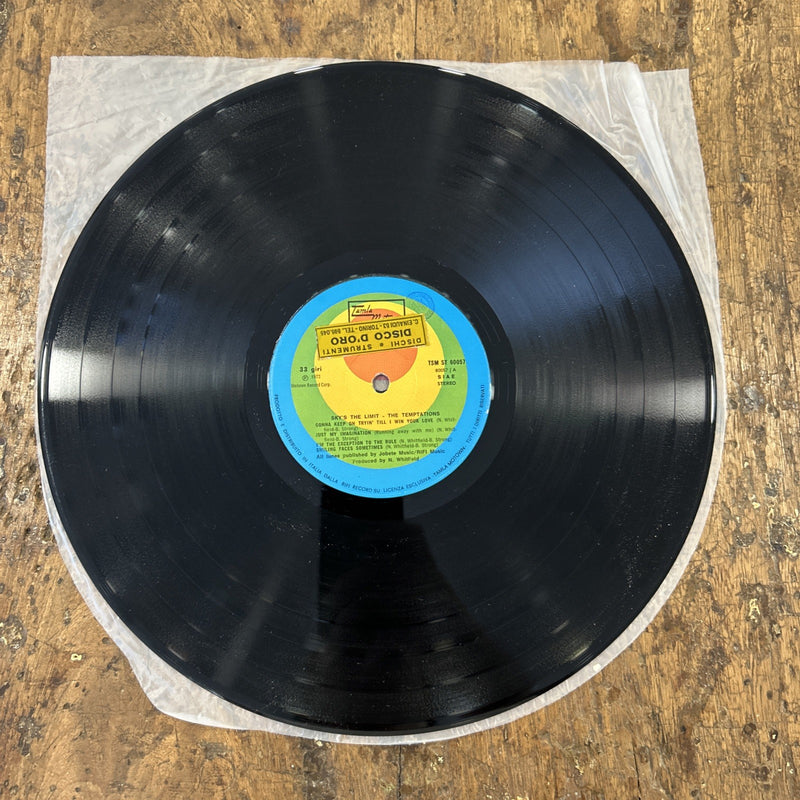 LP Sky’s The Limit - The Temptation TSM ST 60057 Funk Soul Disco Vinile 12”