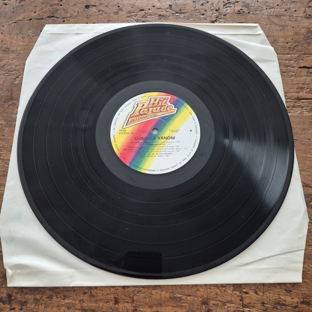LP Ornella Vanoni Hit Parade International HP-06 Musica Italiana Vinile Pop