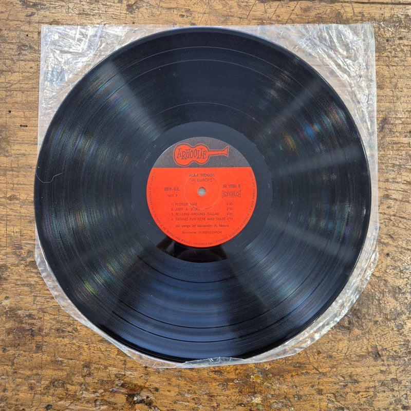 LP Alex Moore - In Europe AR 19004 A musica JAZZ Big Band Swing Vinile 12