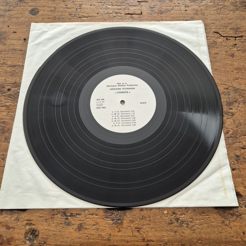 LP Giovanni Sturmann - Comics Soundtrack StSt 006 Vinile 12