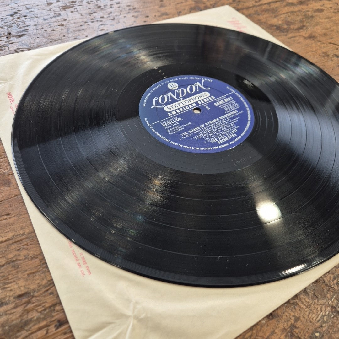 LP The Jack Elliot Orchestra The Sound Of Dynamic Woodwinds SAHR-6121 RARE FIRST