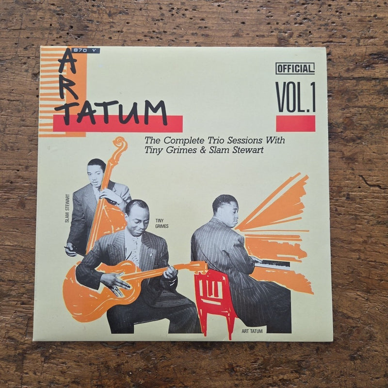 LP Art Tatum- The Complete Trio Sessions Vol. 1 3001 Jazz  Vinile 1988