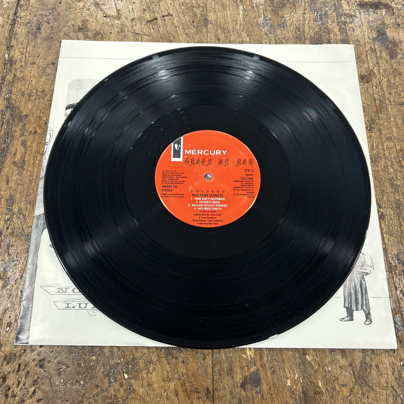 LP Green On Red - No Free Lunch MERM 78 Vinile 1985 Alternative Rock Country