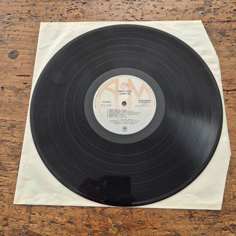 LP Street Rats - Humble Pie SLAM 68282 Prima Stampa Italiana 1975 Vinile 12