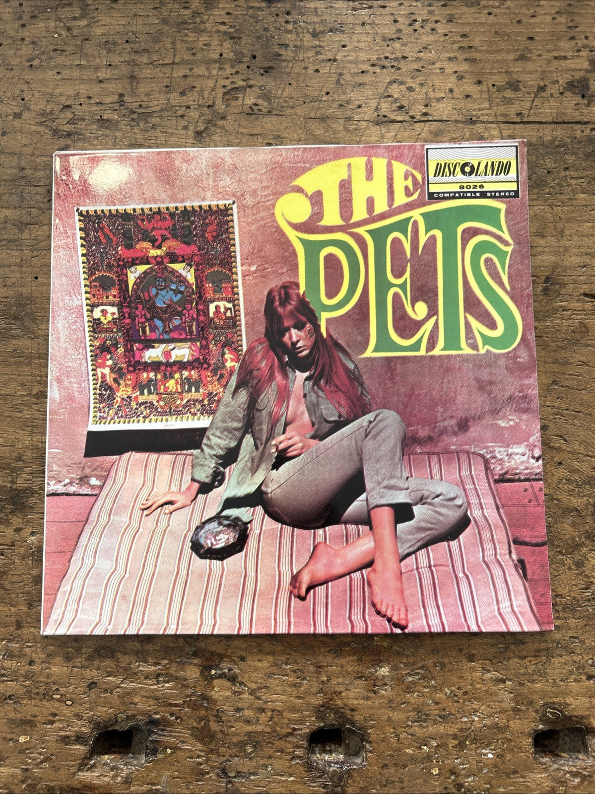 LP The Pets - Discolando OLP - 8026 Vinile Musica Rock Psichedelica