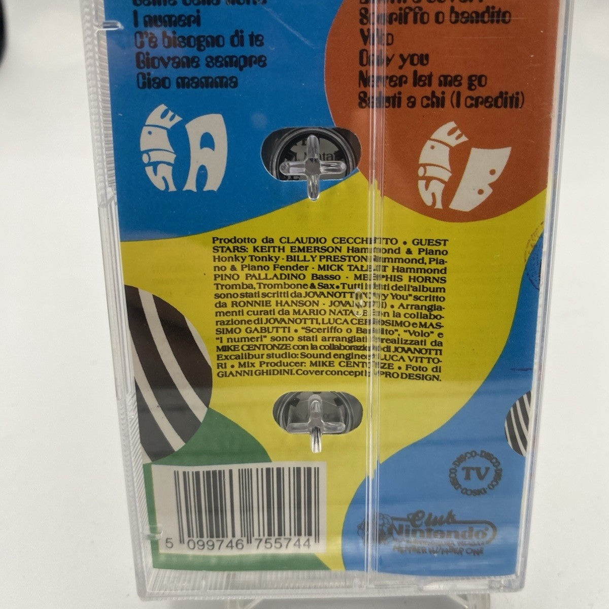 MUSICASSETTA Tape SS Jovanotti – Giovani Jovanotti Pop Italy
