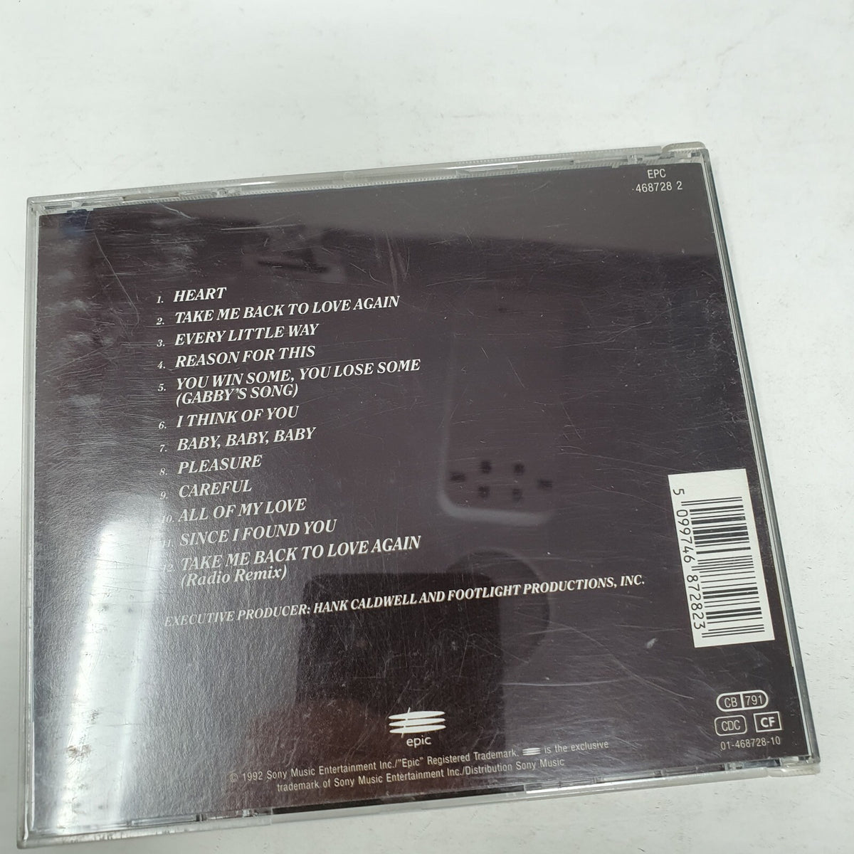 CD Kathy Sledge – Heart Epic – EPC 468728 2Soul R&B