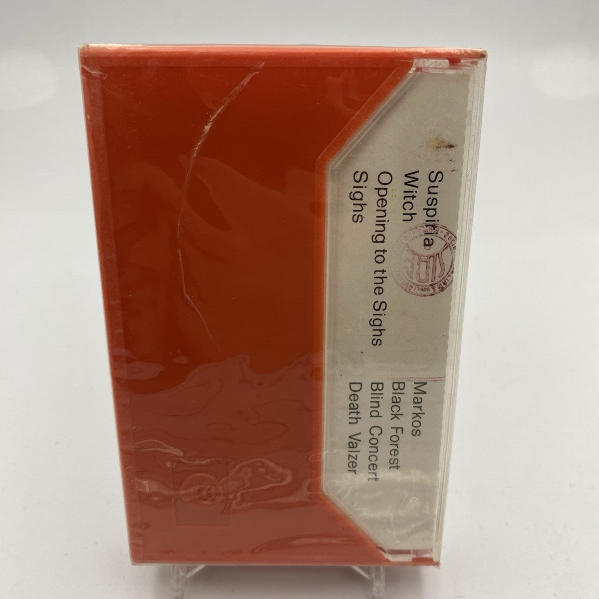 MUSICASSETTA Tape SS Goblin Suspiria Ost Dario Argento Rara Mc Ciak 1980 Rara