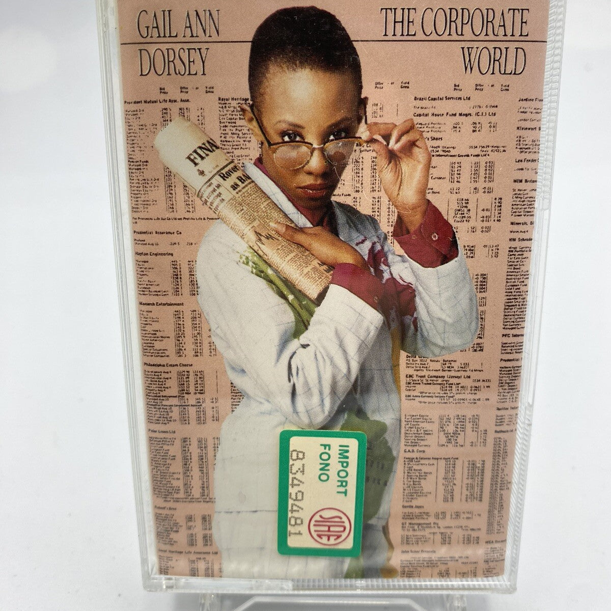 MUSICASSETTA Tape VG Gail Ann Dorsey – The Corporate World Elettronica