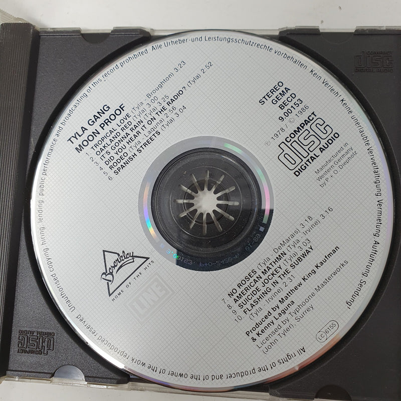 CD Tyla Gang – Moonproof Beserkley – BECD 9.00153