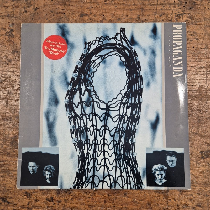 LP Propaganda - A Secret Wish 207 027  Made In Germany Musica Synth-pop Vinile