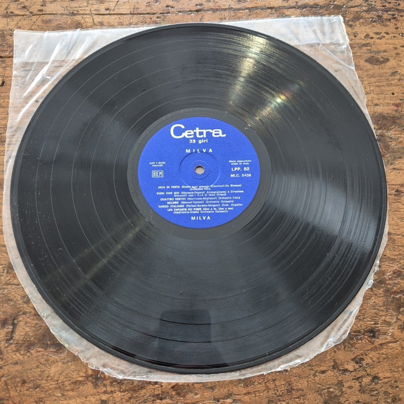 LP Milva Aria Di Festa Vieni Con Noi Quattro vestiti LPP.82 Musica Italiana