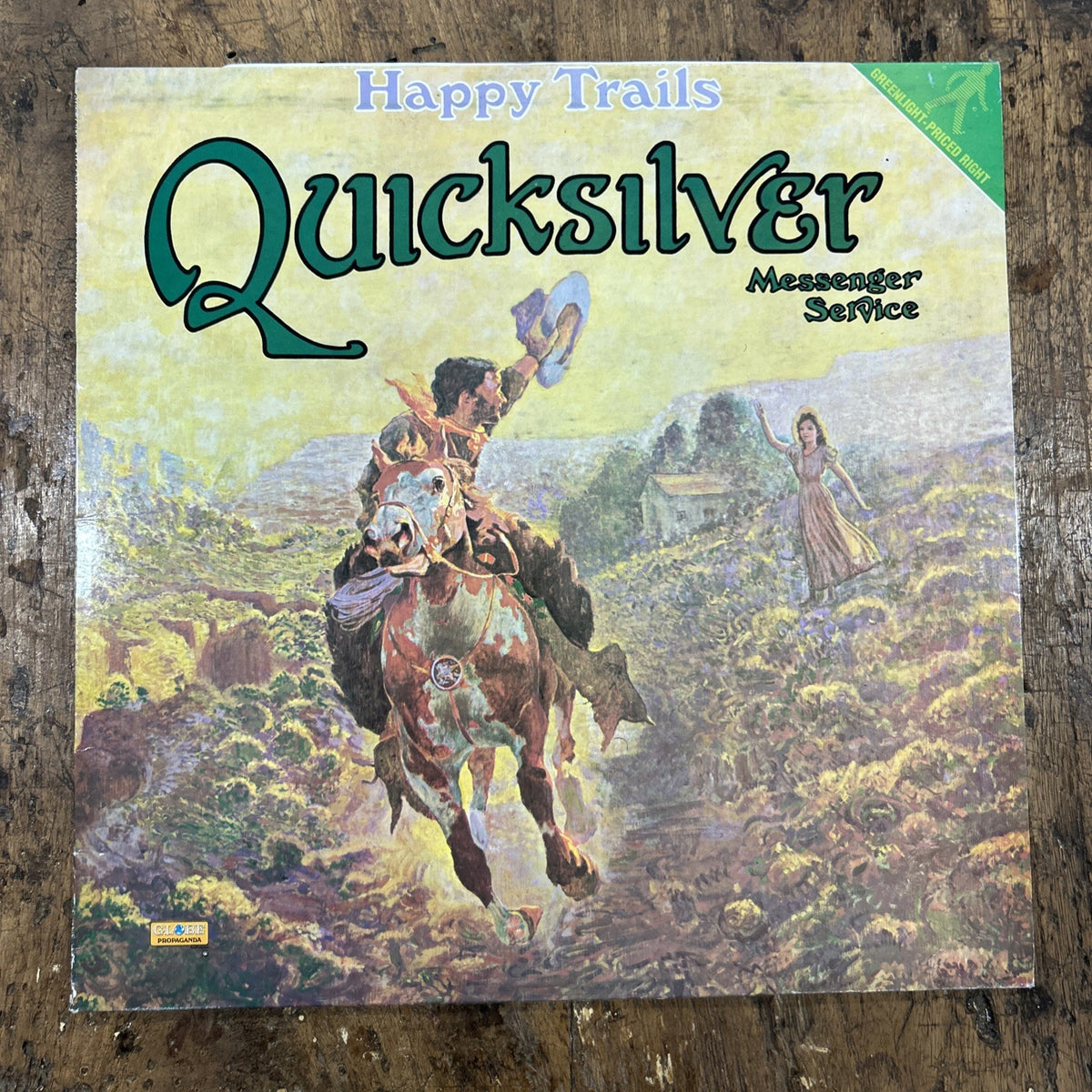 LP Quicksilver Messenger Service - Happy Trails GO 2012 Vinile 1969 Acid Rock