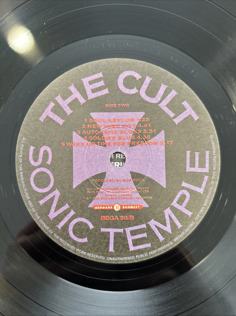 LP The Cult - Sonic Temple Bega 98 Vinile Musica Alternative Rock