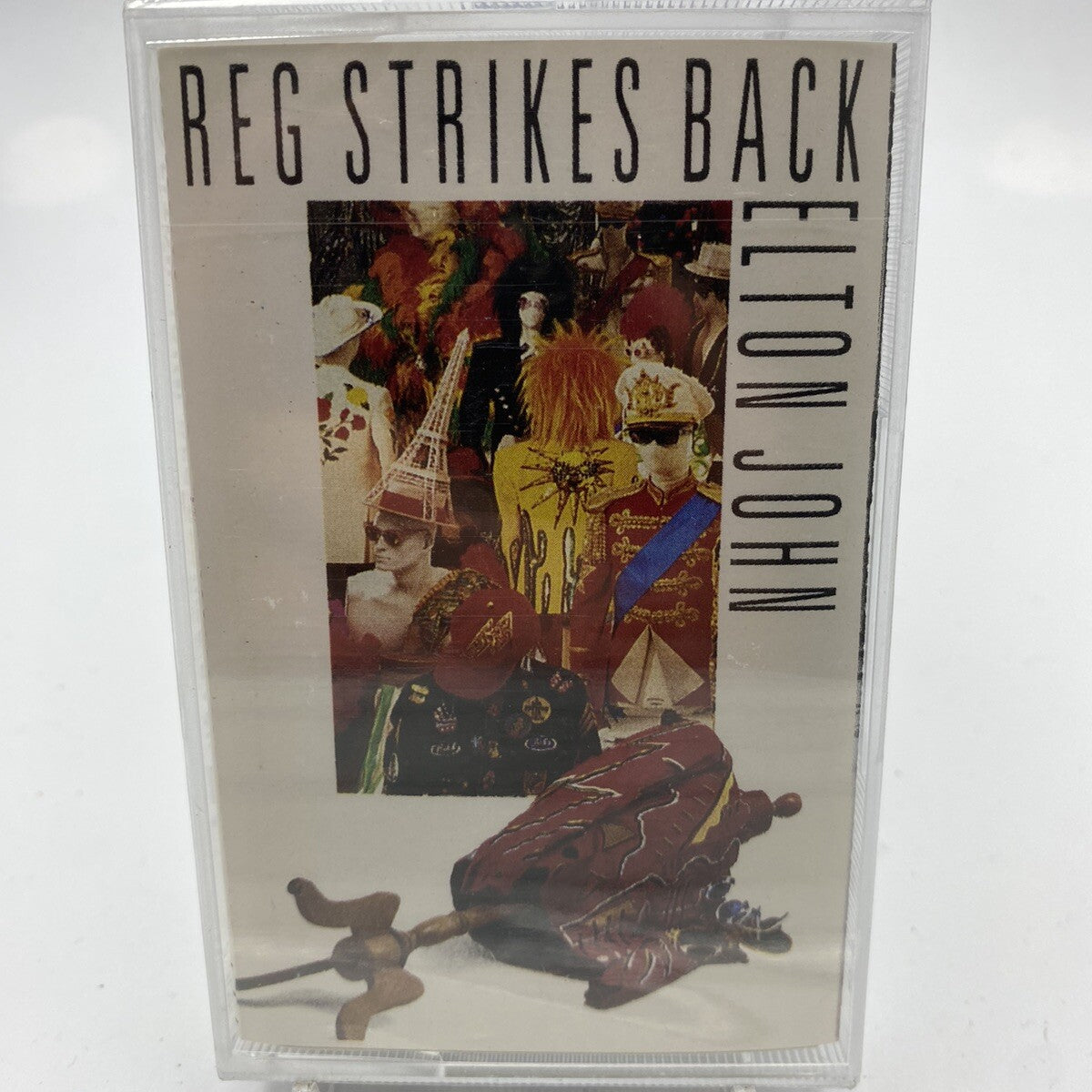 MUSICASSETTA Tape SS Elton John – Reg Strikes Back Rock Pop Sigillata 1988