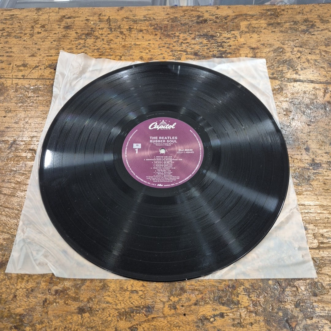 LP The Beatles - Rubber Soul CLJ 46440 CAPITOL Made In USA ristampa Vinile Rock