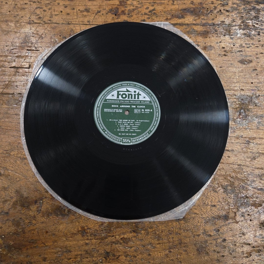 LP Bill Haley And His Comets - Rock Around The Clock DL 8225 Made In Italy