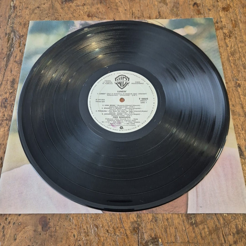 LP Fred Bongusto - Lunedì T 56623 Musica Italiana Vinile Chanson Warner