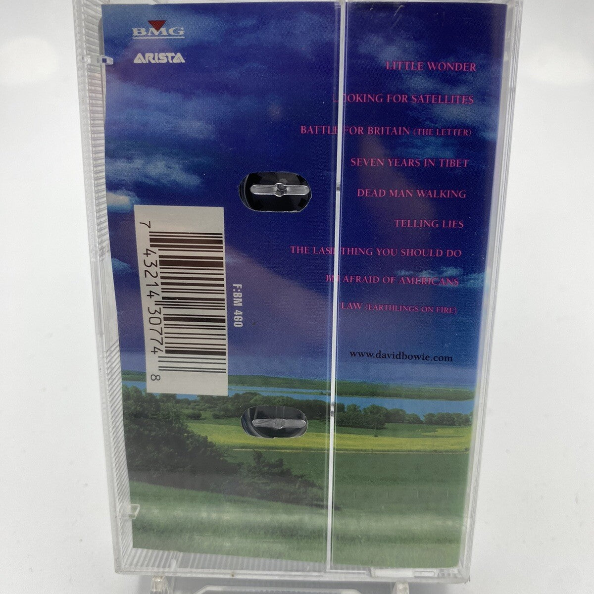 MUSICASSETTA Tape SS David Bowie – Earthling Rock Elettronica 1997 Sigillata