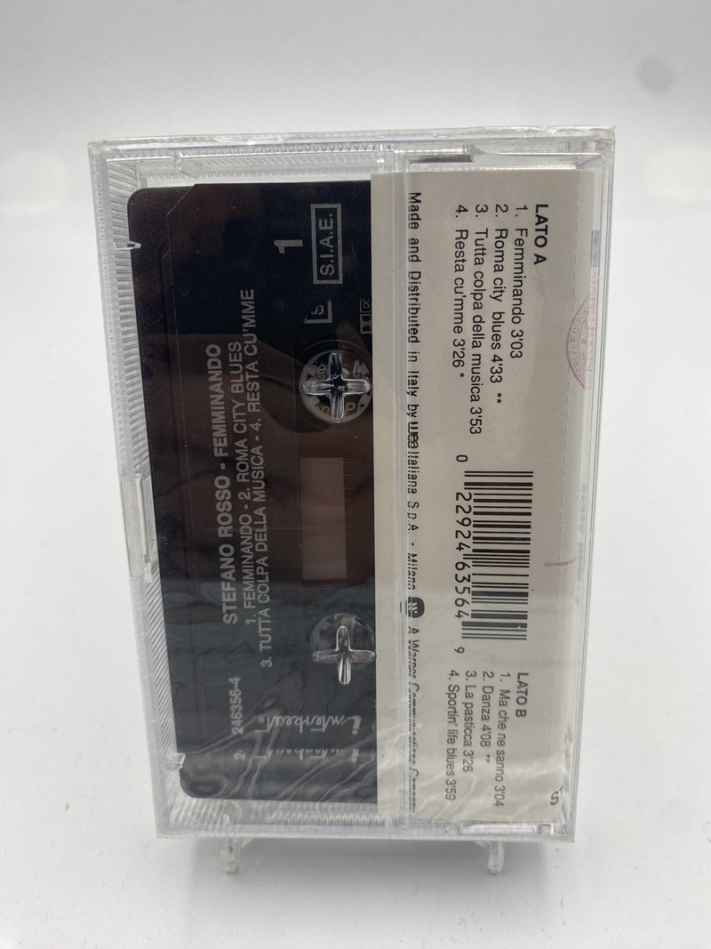 MUSICASSETTA Tape SS Stefano Rosso – Femminando Italy 1989