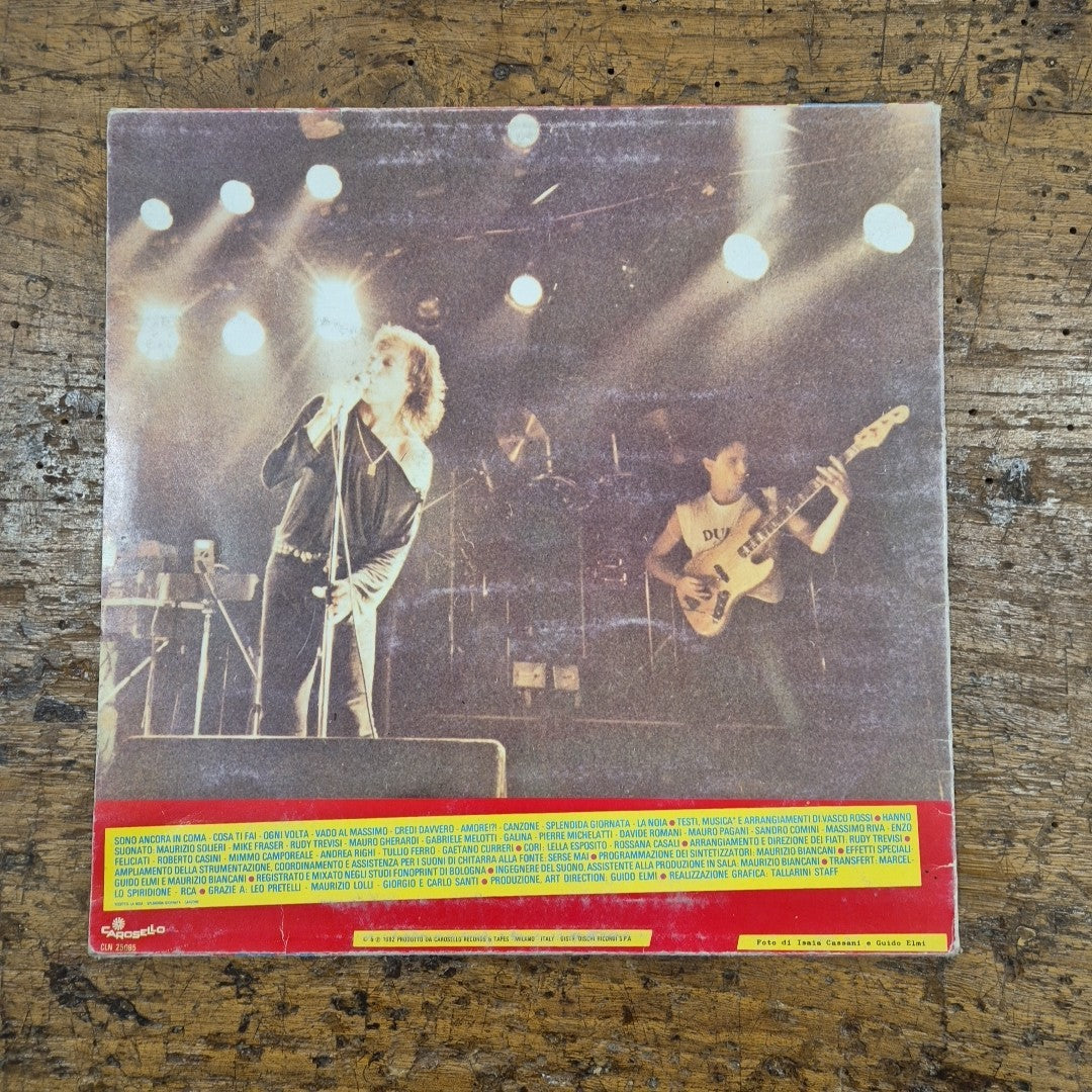 LP Vasco Rossi - Vado Al Massimo CLN 25095 Made In Italy Musica Rock Italiana
