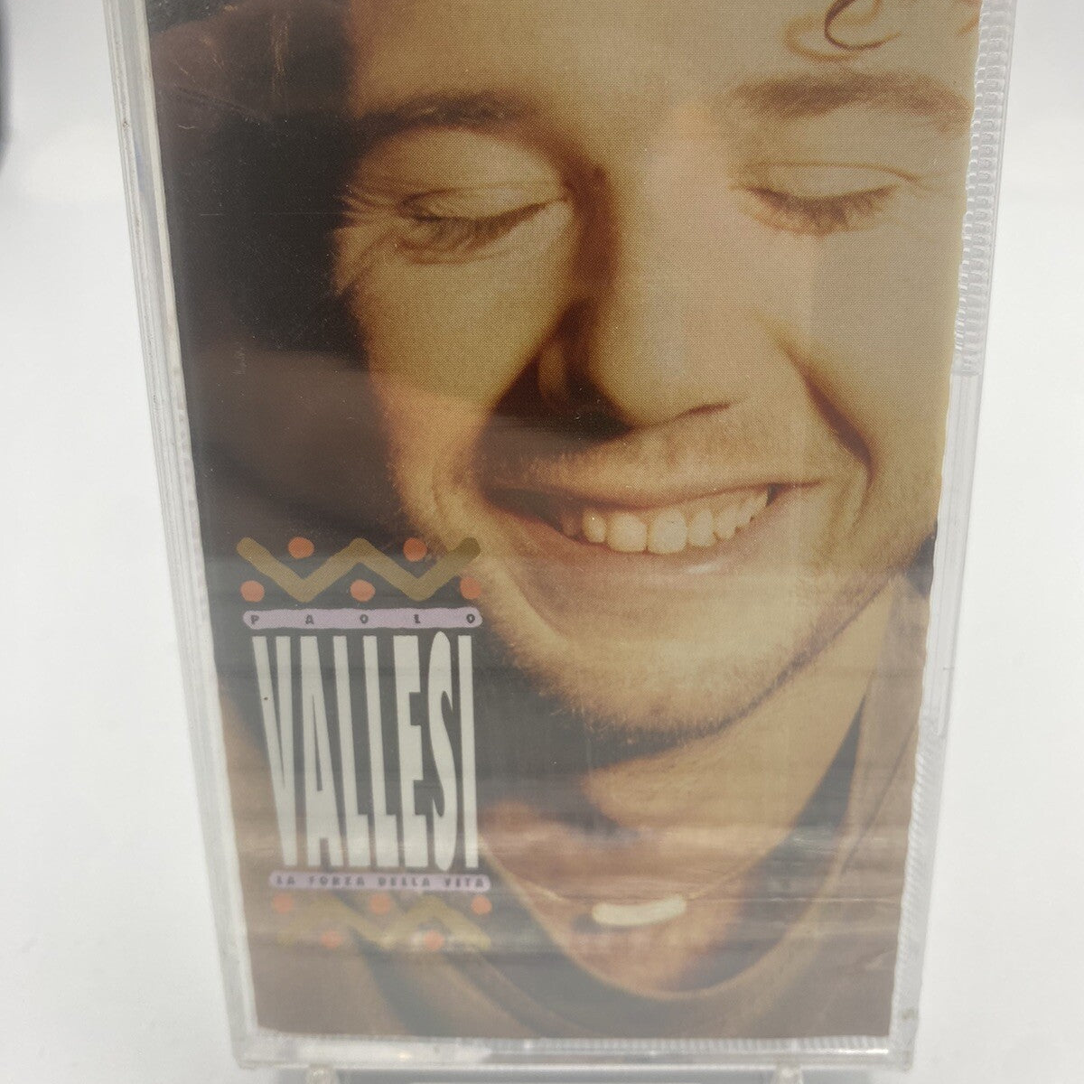 MUSICASSETTA Tape SS Paolo Vallesi – La Forza Della Vita Italy 1992