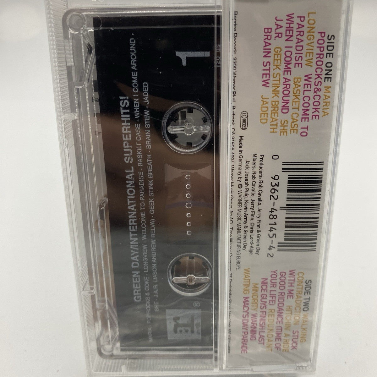 MUSICASSETTA Tape SS Green Day – International Superhits! Rock 2001 Sigillato