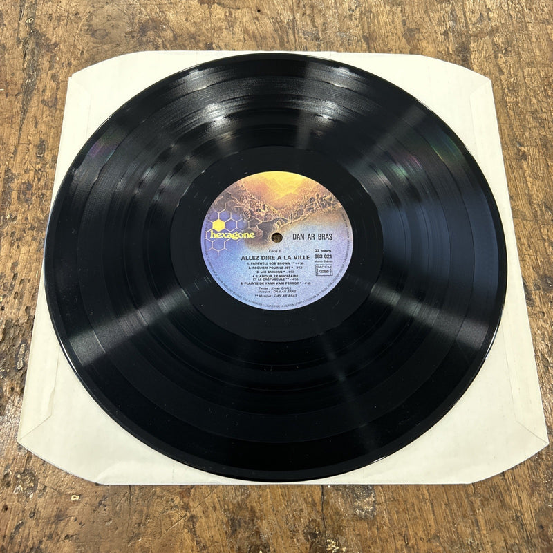LP Dan Ar Bras - Allez Dire A La Ville 883021 Vinile 1978 Folk Prog Rock