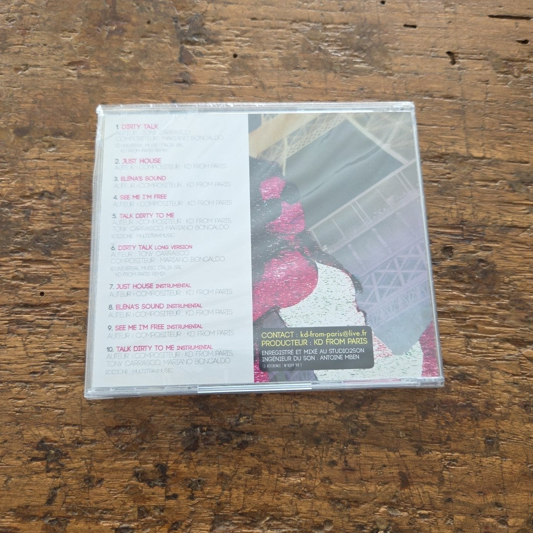 CD KD From Paris - 94 House Electro SIGILLATO Musica House