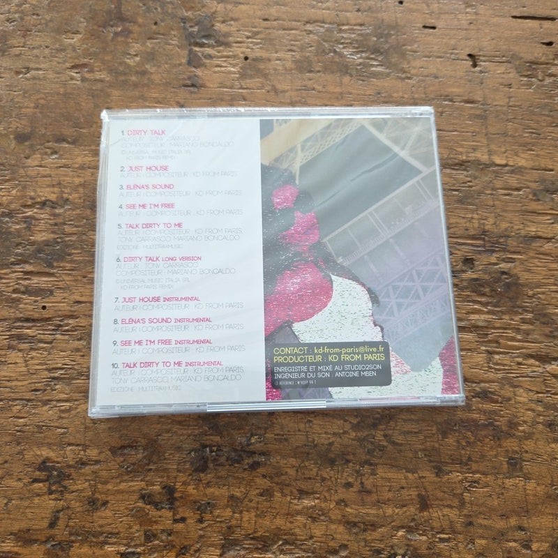 CD KD From Paris - 94 House Electro SIGILLATO Musica House