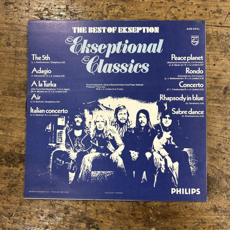 LP Ekseptional Classics The Best Of Ekseption 6410 044 Funk Soul Disco Vinile