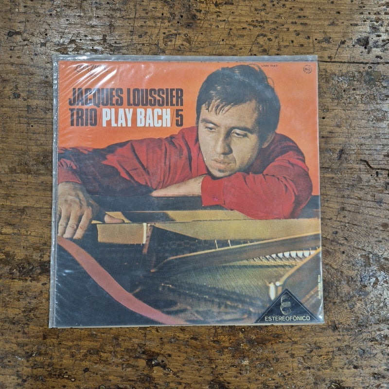 LP Jacques Loussier Trio - Play Bach 5 LNN 7147 Jazz Vinile 12