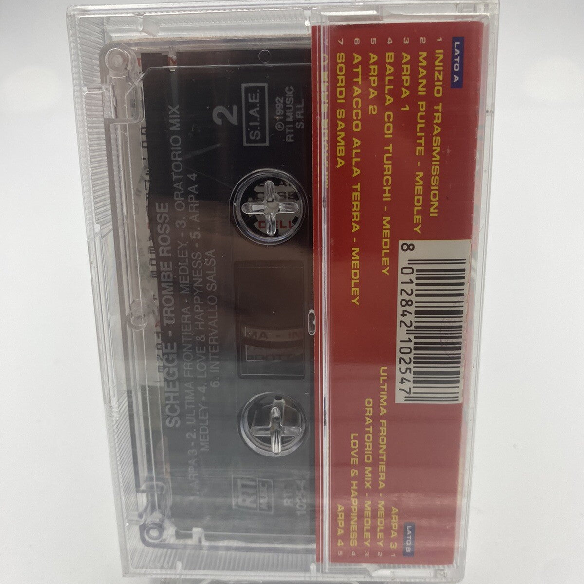 MUSICASSETTA Tape SS Trombe Rosse – Schegge Italy