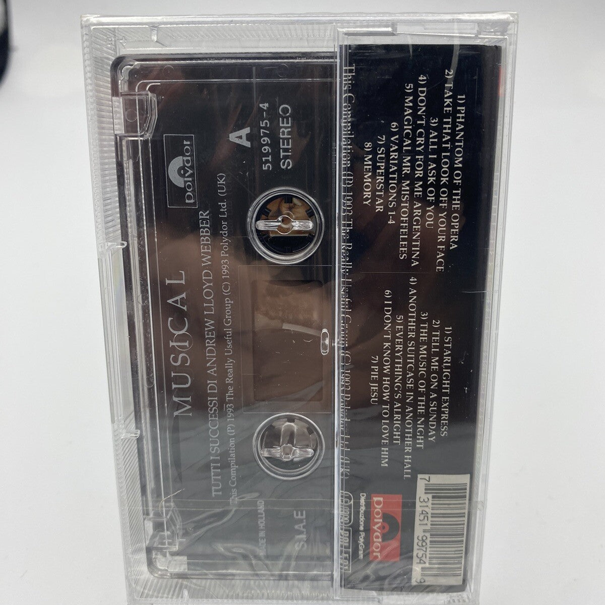 MUSICASSETTA Tape SS Various, Andrew Lloyd Webber – The Premiere Collection