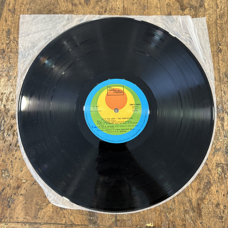 LP Sky’s The Limit - The Temptation TSM ST 60057 Funk Soul Disco Vinile 12”