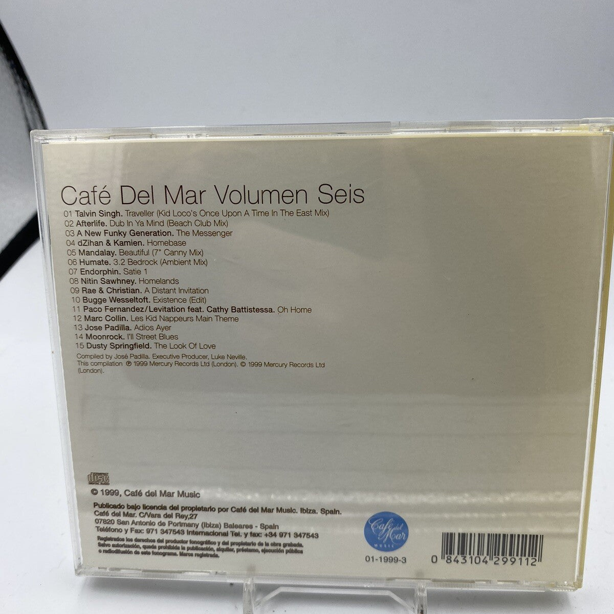 CD Various – Café Del Mar: Volume 6 Ambient Elettronica