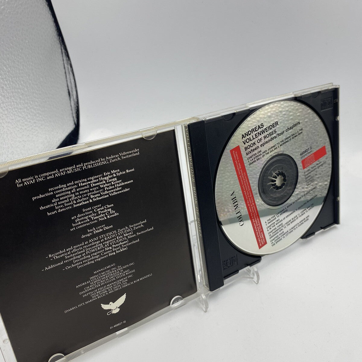 CD Andreas Vollenweider – Book Of Roses Elettronica Rock